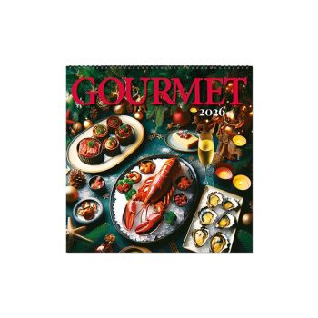 Nástenný kalendár Gourmet 2026