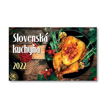 Stolový Kalendár Slovenská Kuchyňa 2022