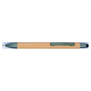 Bambusové dotykové guľôčkové pero Beige