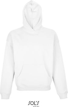 SOL'S | Unisex mikina s kapucí white L