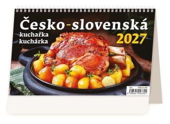 Kalendár Česko-slovenská kuchařka/kuchárka