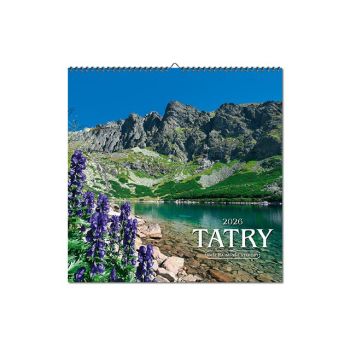 Nástenný kalendár Tatry 2026