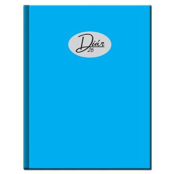 Manager diár A4 COLORS modrý 2026