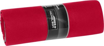 James & Nicholson | Pikniková deka XL s popruhem přes rameno red onesize