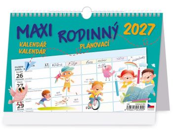 Maxi rodinný plánovací kalendár