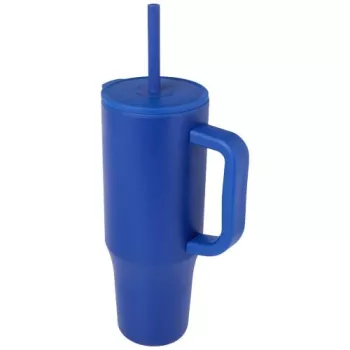 900ml termohrnek Brady s certifikací RCS a silikonovým brčkem kralovská modrá