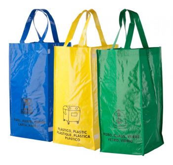 Lopack tašky na recykláciu odpadov multicolour