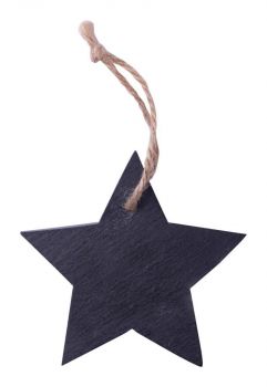 Vondix Christmas tree ornament, star black