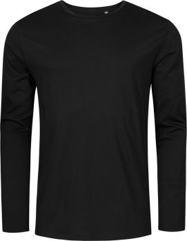 Promodoro | Pánské tričko s dlouhým rukávem - X.O black S