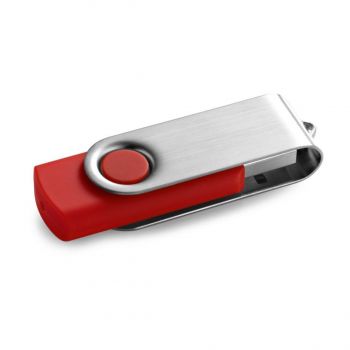 CLAUDIUS 16GB. 16 GB USB flash disk Červená