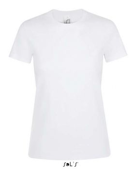 SOL'S REGENT WOMEN - ROUND COLLAR T-SHIRT White M