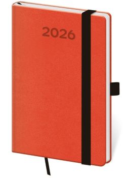 Vreckový diár Print Pop oranžový