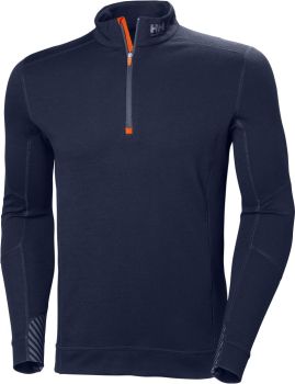 Helly Hansen | Funkční tričko 1/2 zip "LIFA Merino" navy XXL