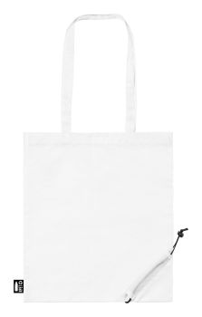 Lulu skladacia RPET nákupná taška white