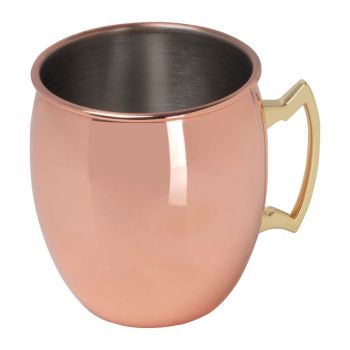 Nerezový pohár s medeným povrchom, 500 ml rose gold