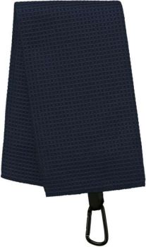 WAFFLE GOLF TOWEL Navy U