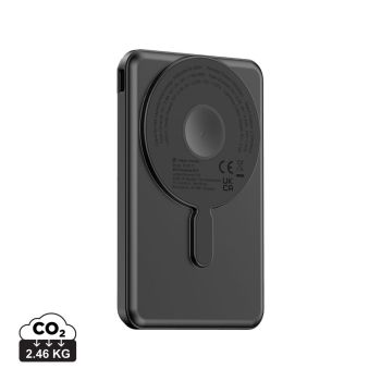 Magnetická powerbanka Urban Vitamin Redwood 5v1 5000mAh 20W čierna