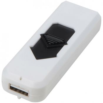 USB zapaľovač White