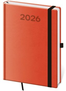 Týždenný diár A5 Print Pop oranžový