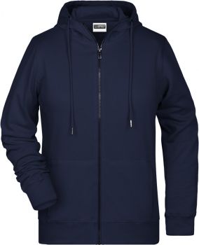 James & Nicholson | Dámská mikina s kapucí navy L