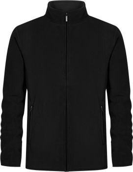 Promodoro | Pánská dvojitá fleecová bunda black/black S
