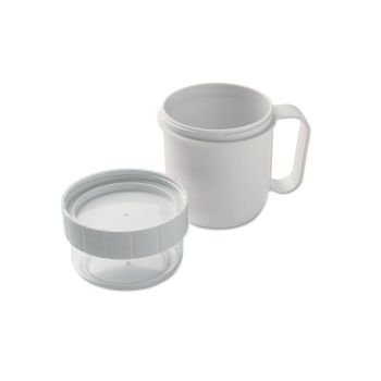 CUP ON GO Hrnek na cesty z PP 450 ml Bílá