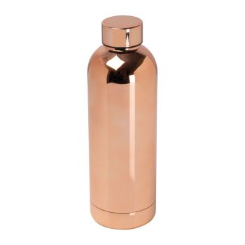 Vákuová nerezová fľaša, 500 ml rose gold
