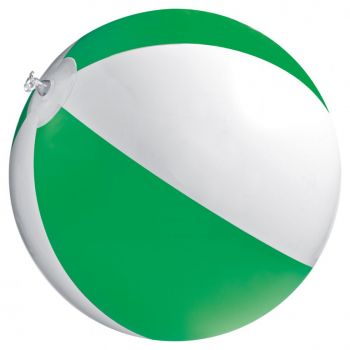 PVC nafukovacia plážová lopta Green