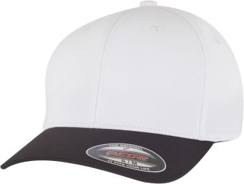 Flexfit | 6 panelová kšiltovka "Water Repellent" black/white S/M